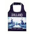 Typisch Hollands Faltbare Tasche Holland Delft blau