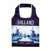 Matix Opvouwbaar tasje Holland Delfts blauw