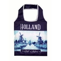 Typisch Hollands Foldable bag Holland Delft blue