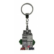 Typisch Hollands Hausfassade Haus Amsterdam