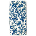 Typisch Hollands Bath towel - Delft blue - Tulips