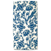 Typisch Hollands Small bath towel - Delft blue - Tulips