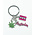 TTD Gifts Sleutelhanger - Bedels - Wietblad - Amsterdam