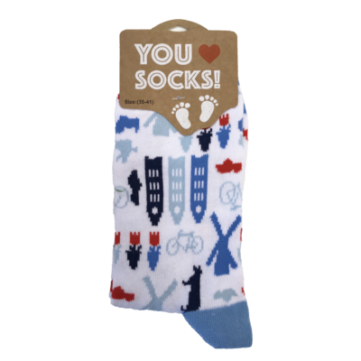 TTD Gifts Socks Holland - Funny size 40-46