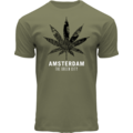 Holland fashion T-shirt mapping cannabis Amsterdam