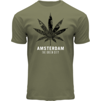 Fox Originals T-shirt mapping cannabis Amsterdam