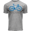 Holland fashion T-Shirt heather grey - Bike Town Amsterdam