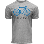 Holland fashion T-Shirt heather gray - Bike Town Amsterdam