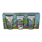 Typisch Hollands Gift set of 3 coffee cups - Amsterdam