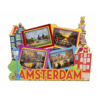 Typisch Hollands Magnet MDF Amsterdam Fotos