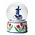 Heinen Delftware Snow Globe Mill - Delft Blue