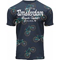 Holland fashion Kinder T-Shirt - Fiets - Blue