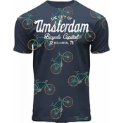 Holland fashion Kinder T-Shirt - Fiets - Blue