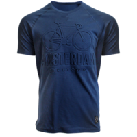 Holland fashion Kids - T-shirt - Blue Bike-town