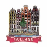 Typisch Hollands Magnet 4 traditional houses Holland