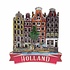 Typisch Hollands Magneet 4  tradtitionele huizen Holland