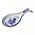 Heinen Delfts blauw Spoonrest - Mill - Delft Blue