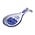 Heinen Delfts blauw Spoonrest Delfts blauw - Amsterdam