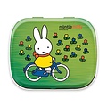 Nijntje (c) Miffy souvenir - Mini Mint tin - Miffy on a bicycle