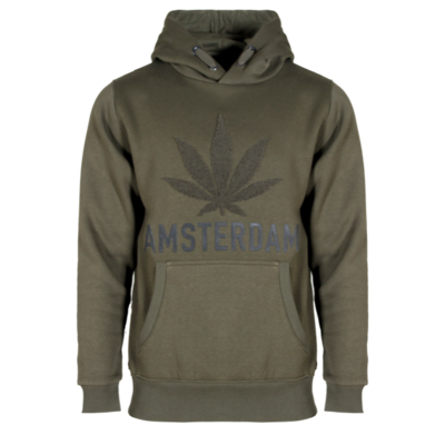 Holland fashion Cannabis souvenir and lifestyle shop! Amsterdam weed - Terry hooded sweater