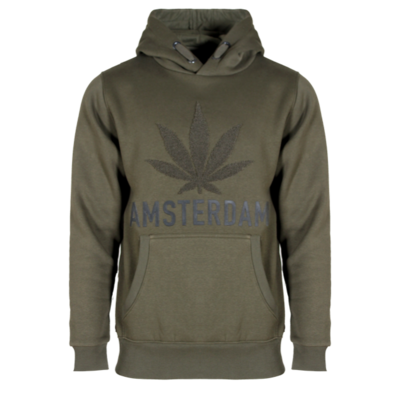 Holland fashion Cannabis Souvenir und Lifestyle Shop! Amsterdam Unkraut - Terry Kapuzenpullover