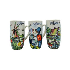Typisch Hollands Gift set of 3 coffee cups - Holland
