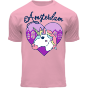 Holland fashion Kinder T-Shirt - Unicorn Amsterdam
