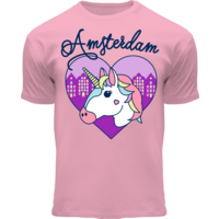 Holland fashion Kinder T-Shirt - Unicorn Amsterdam
