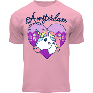 Holland fashion Children's T-Shirt - Unicorn Amsterdam