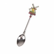 Matix Teaspoon with color mill shiny silver