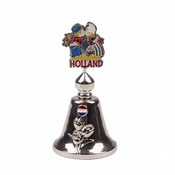 Typisch Hollands Table bell color kissing couple shiny silver