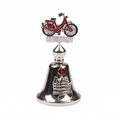 Matix Tafelbel kleur fiets Amsterdam shiny zilver