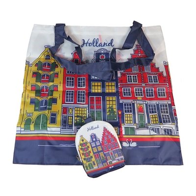 Typisch Hollands Bag foldable colored facades