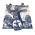 TTD Gifts Nylontasche – faltbar – Delfter Blau