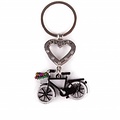 Typisch Hollands Amsterdam Keychain - Bicycle - Black