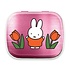 Nijntje (c) Minzfarbene Dose, Miffy-Tulpen, rosa
