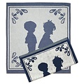 TTD Gifts Küchentextilset - Jeansfarbe - Boy & Girl