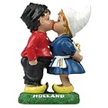 Typisch Hollands Kuss-Paar - Farbe 11 cm
