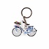 Matix Keyring - Bicycle with Tulips - Delft Blue