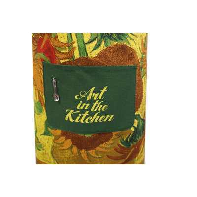 Memoriez Luxury kitchen apron - Sunflowers - Vincent van Gogh