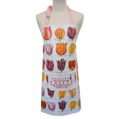 Memoriez Luxury kitchen apron - Classic - Tulip decoration