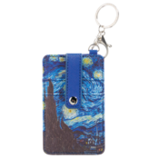 Typisch Hollands Card holder-keychain-Vincent van Gogh-Starry sky