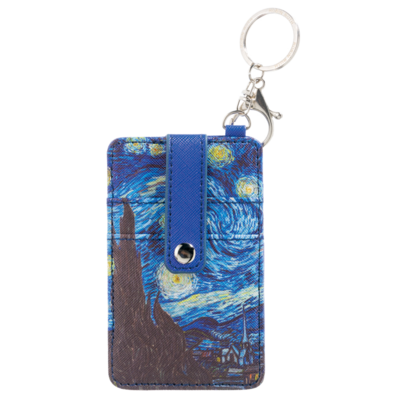 Typisch Hollands Card holder-keychain-Vincent van Gogh-Starry sky