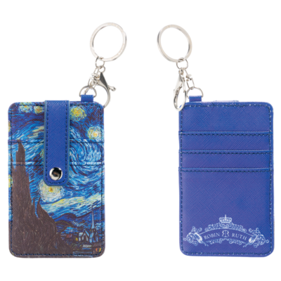 Typisch Hollands Card holder-keychain-Vincent van Gogh-Starry sky