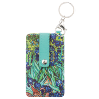 Typisch Hollands Card holder-key ring-Vincent van Gogh - Irises