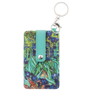 Typisch Hollands Card holder-key ring-Vincent van Gogh - Irises