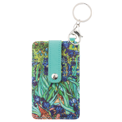 Typisch Hollands Card holder-key ring-Vincent van Gogh - Irises