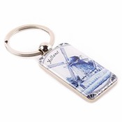 Typisch Hollands Key ring mill delft blue Holland