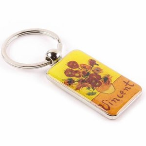 Typisch Hollands Keychain Sunflowers Van Gogh