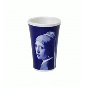 Heinen Delfts blauw Shot glass Delft blue - Girl with a Pearl Earring